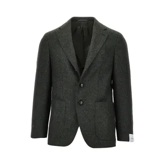 Caruso Aida single-breasted wool jacket Man 48