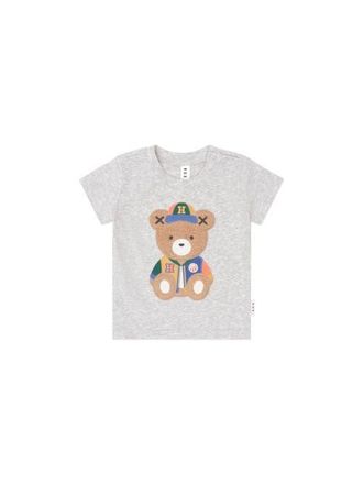 Huxbaby Varsity Hux Grey Tee in Grey Marle at Nordstrom, Size 6-12M Au