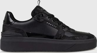 Cruyff Mens Endorsed Tennis Trainers - Black - Size: 11