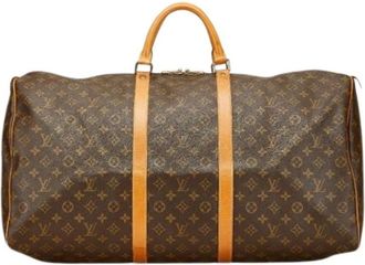 Louis Vuitton Pre-owned Weekend Bags, female, Brown, Size: ONE SIZE Pre-owned Weekend Bag