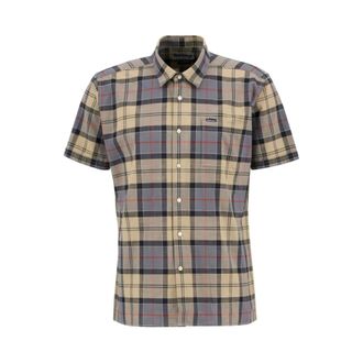 Barbour Short Sleeve Shirts, male, Multicolor, Size: XL Mmsh5300Tn31 Dress Tartan