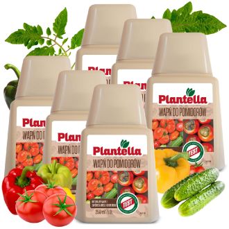 OEM Bio Plantella Fertilizante Ecol&oacute;gico De Calcio Calcio Para Tomates Y Pimientos 6x250ml