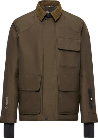 Moncler Moncler Andes Hooded Insulated Ski Jacket, Men, Green, Size: 1