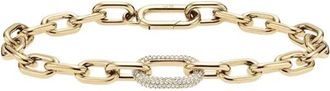 Daniel Wellington Bracciale Crystal Link - - Accessories - Donna - Giallo - ONE SIZE