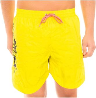 Diesel Heren, Badkleding, Geel, Maat: XL Poliester
