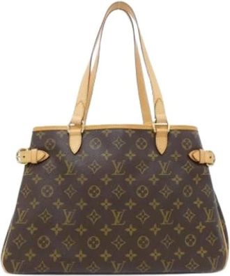 Louis Vuitton Pre-owned Tote Bags, female, Brown, Size: ONE SIZE Pre-owned Vintage Monogram Tote Bag