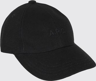 A.P.C. Cappello A. P.C. in canvas di cotone con logo