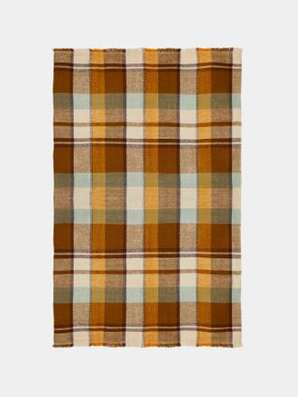 Me&K Tartan Cashmere Throw (67in/1.7m)