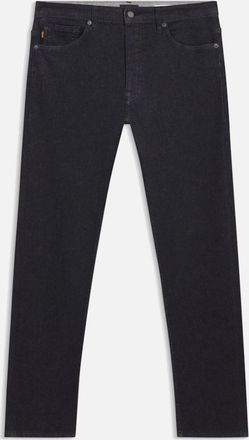 HUGO BOSS Mens BOSS Orange DELAWARE BO Jeans 401 Dark Blue - Black - Size: 30/32/32