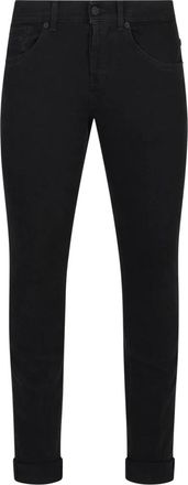 Dondup Jeans, Heren, Zwart, W29, Katoen, George Skinny Jeans