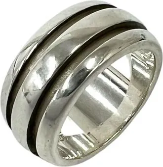 Tiffany & Co. Silver Silver 925 Band Ring (Pre-Owned)