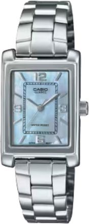 Casio Womens Stainless Steel Blue Mother of Pearl - LTP-1234DS-2ADF