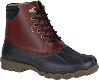 Sperry Top-Sider Mens Avenue Duck Boot In Black Amaretto