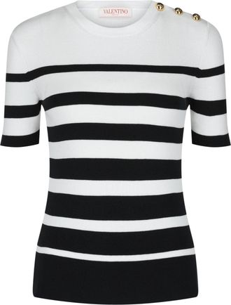 Valentino Striped Sweater
