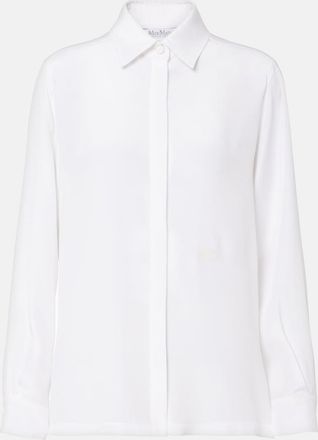 Max Mara Silk cr&ecirc;pe de chine shirt