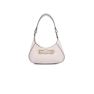 Guess Mimina Top Zip Shoulder Bag - female - Guess - Shoulder Bags - Gray - ONE SIZE - Bags