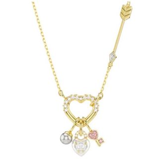 Swarovski Idyllia Heart Key Pendant Necklace