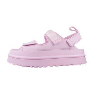 UGG Flat Sandals, female, Pink, Size: 6 US Goldenglow Sandal