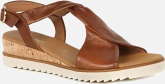 Gabor Womens Rich Womens Sandals - Brown - Size: 7.5