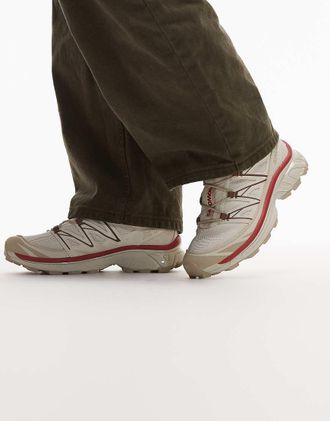 Salomon XT-6 - Expanse - Sneakers color latte di mandorla e pepe bianco