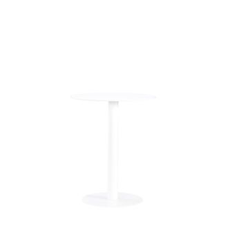 Klast Mesa fija de metal blanco 60 cm x 76 cm