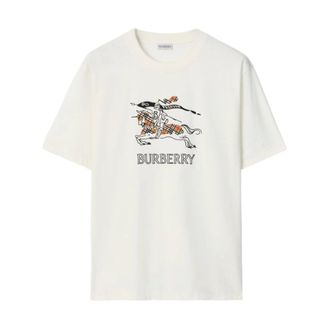 Burberry Hombre, Camisetas, Blanco, Talla: M