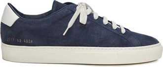 Common Projects Schoenen, Heren, Blauw, 40 EU, Leer, Retro Vintage Sneakers