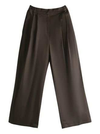 Amomento pleated trousers - Brown