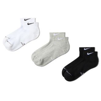 Nike Unisex Everyday Elevated Low Socks (3 Pairs) in Multicolor | HQ8033-903