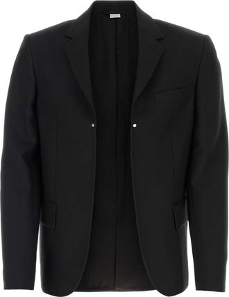 Random Identities Black Polyester Blazer