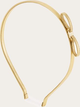 Ferragamo Donna Cerchietto mini Bow Oro