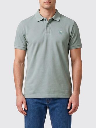 Moose Knuckles Polo in cotone Piquet con logo Moose Knuckles