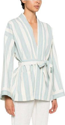 Forte_Forte Mujer, Blusas y Camisas, Azul, Talla: M