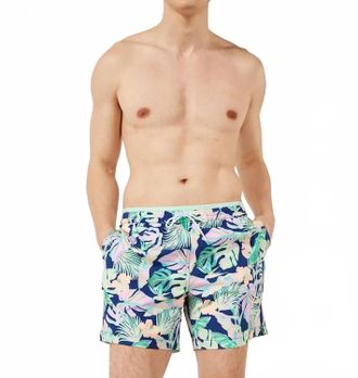Chubbies Mens Classic Swim Trunks - 5.5 In Night Faunas