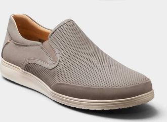 Samuel Hubbard Mens Featherlight Olema Slip-On Shoes In Gray