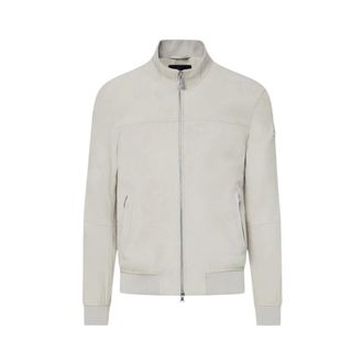 Peuterey Zip-throughs, male, Beige, Size: M Zip-through Sweatshirt