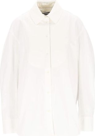 Jacquemus Shirts - Dames - Overhemden - Wit - S - Overhemden