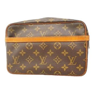 Louis Vuitton Pre-owned Vintage Clutch bag - unisex - Louis Vuitton Vintage - Vintage Bags - Brown - ONE SIZE - Pre-owned