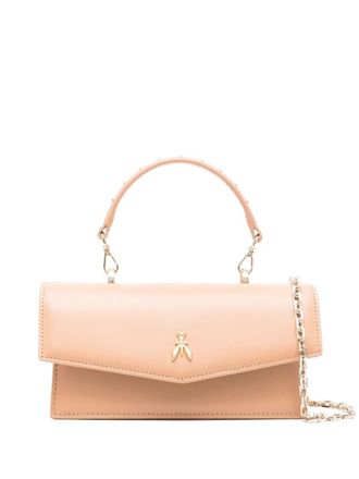 Patrizia Pepe Fly Bamby leather shoulder bag - women - Calf Leather/Polyester - OS - Neutrals