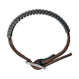 Our Legacy Spine Armband - unisex - Accessoires - Zwart - Maat: ONE Size Leer
