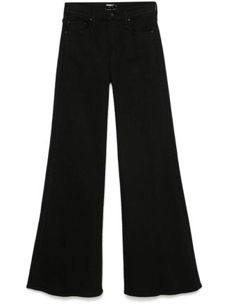 Mother The Twister sneaker jeans - Zwart