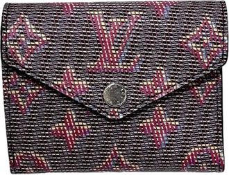 Louis Vuitton Pre-owned Wallets, female, Pink, Size: ONE SIZE Pre-owned Vintage Canvas Wallet