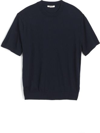 Madewell Cotton Crewneck Sweater T-Shirt in Dark Navy at Nordstrom, Size Xx-Large