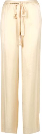 Stella McCartney Stella Mc Cartney Cream Viscose Blend Wide