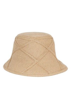 Eric Javits Latticia Bucket Hat in Peanut at Nordstrom