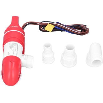 Elle Bomba De Achique Para Embarcaciones, Bomba De Achique El&eacute;ctrica Autom&aacute;tica De 1100 Gph / 4160 Lph Con Rotaci&oacute;n De 360&deg; Y Alimentaci&oacute;n De 12 V Cc