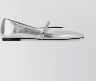 Alexander McQueen lace ballerina shoes
