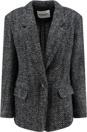 Isabel Marant Dames, Jassen, Grijs, Maat: 3XS Zijde