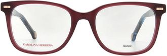 Carolina Herrera Demo Square Ladies Eyeglasses CH 0047 0XAE 52