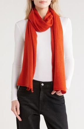 Portolano Cashmere Wrap in Rust at Nordstrom Rack